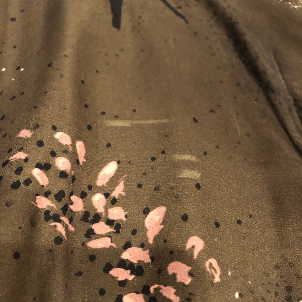 Green Peacock 100% Silk Dress Fit Flare Open Back - Picture 3 of 7